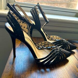 Jessica Simpson black sandals never used size 9